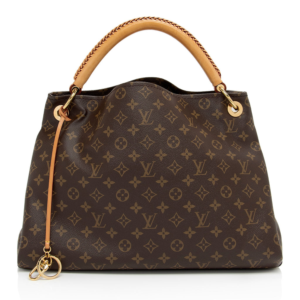 Louis Vuitton Monogram Canvas Artsy MM Shoulder Bag (SHF-xX754K)