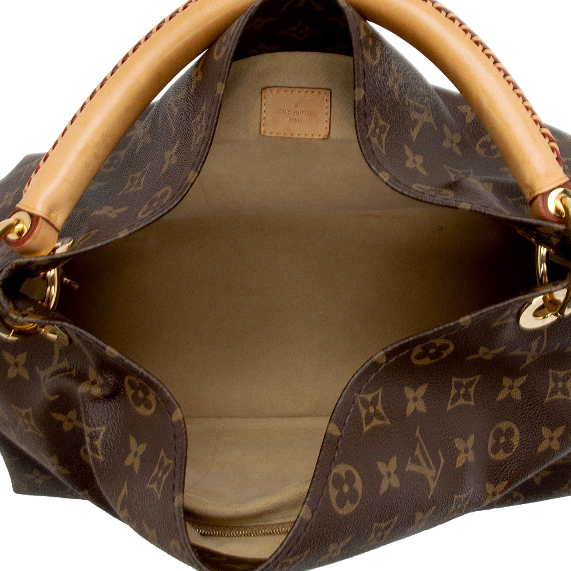 Louis Vuitton Monogram Canvas Artsy MM Shoulder Bag (SHF-xX754K)