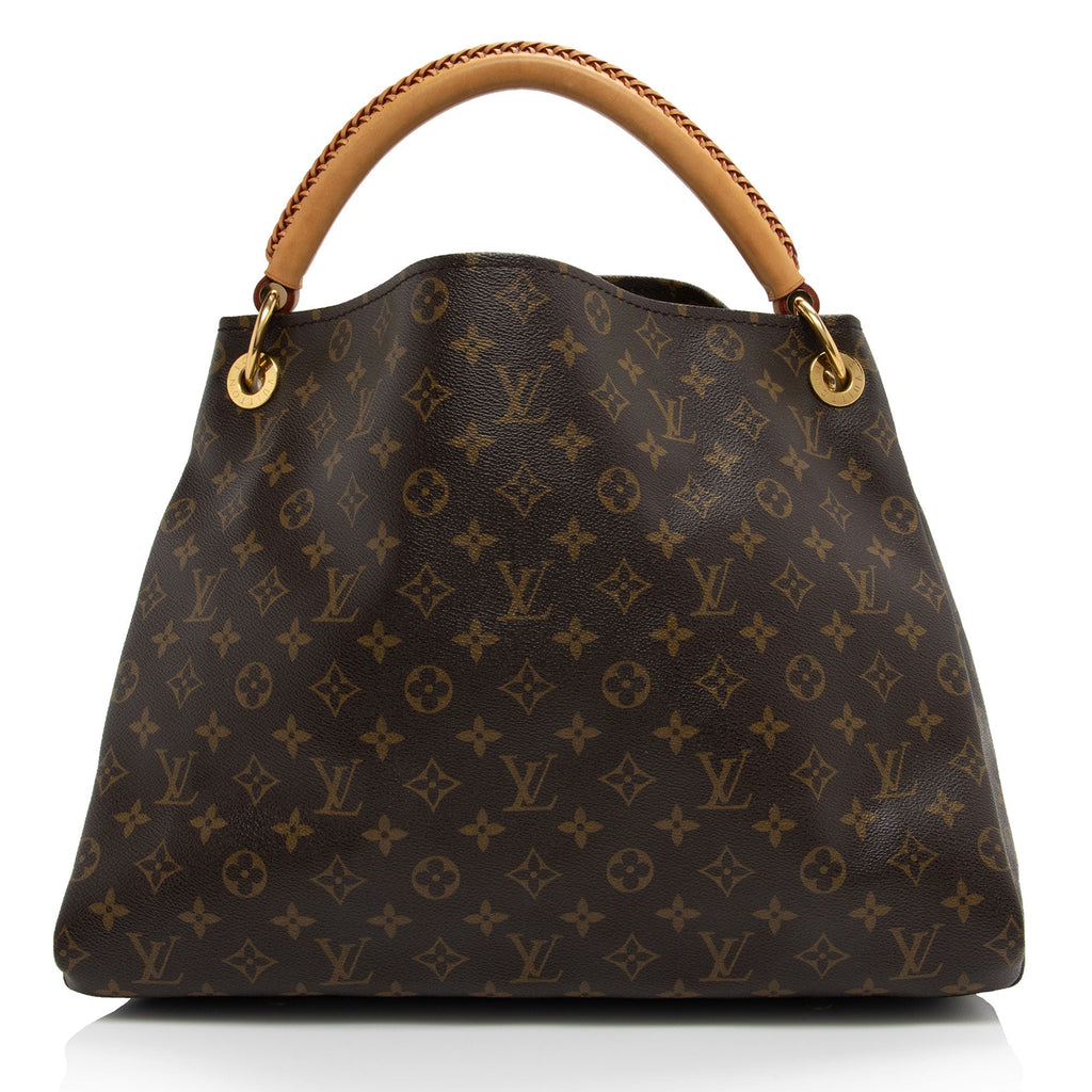 Louis Vuitton Monogram Canvas Artsy MM Shoulder Bag (SHF-pzaAol)