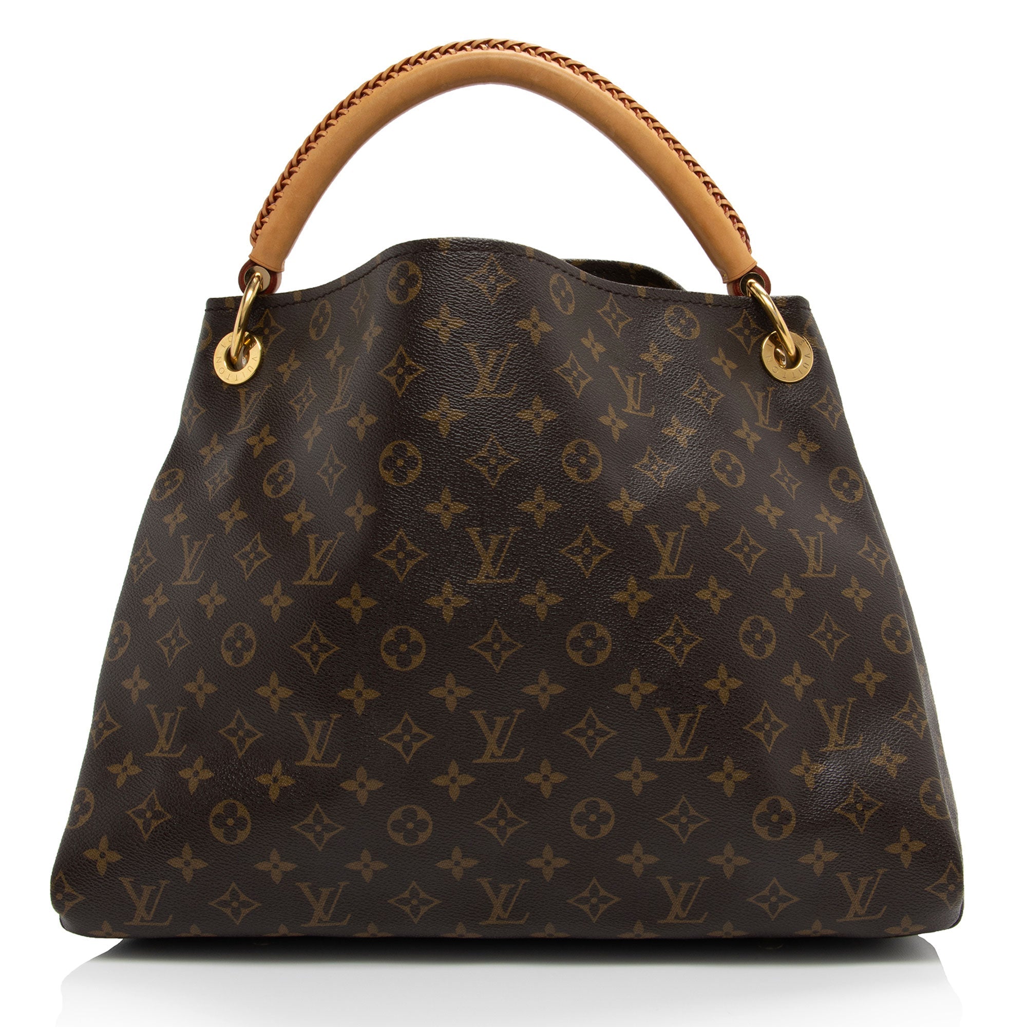 Louis Vuitton Monogram Canvas Artsy MM Shoulder Bag (SHF-pzaAol)