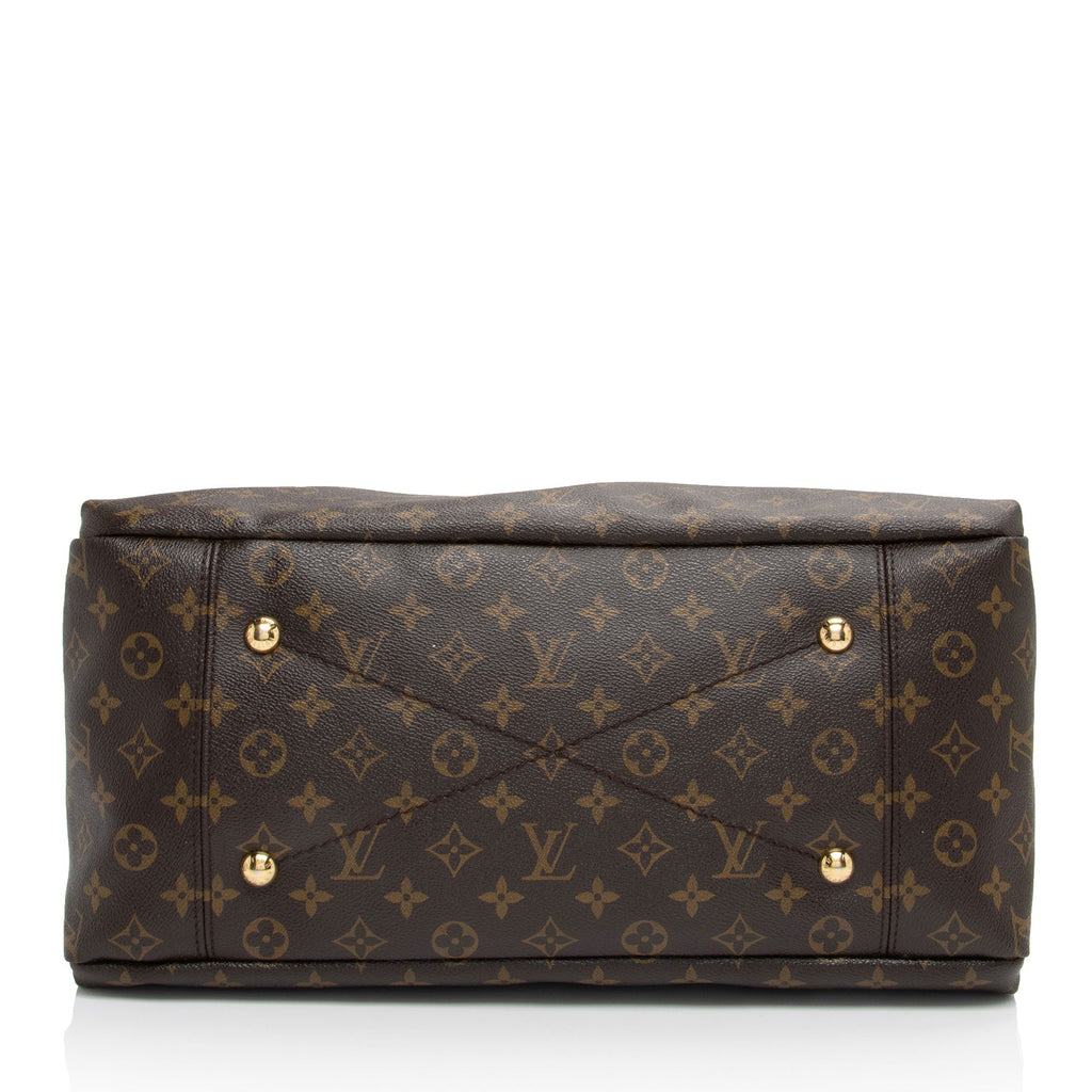 Louis Vuitton Monogram Canvas Artsy MM Shoulder Bag (SHF-pzaAol)