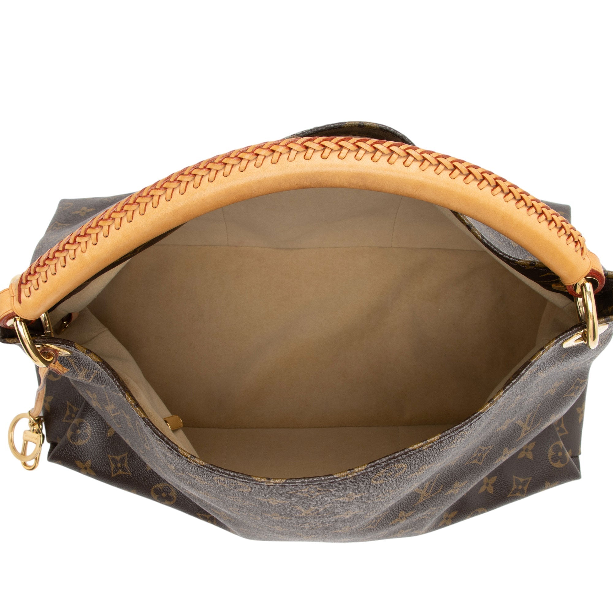 Louis Vuitton Monogram Canvas Artsy MM Shoulder Bag (SHF-pzaAol)