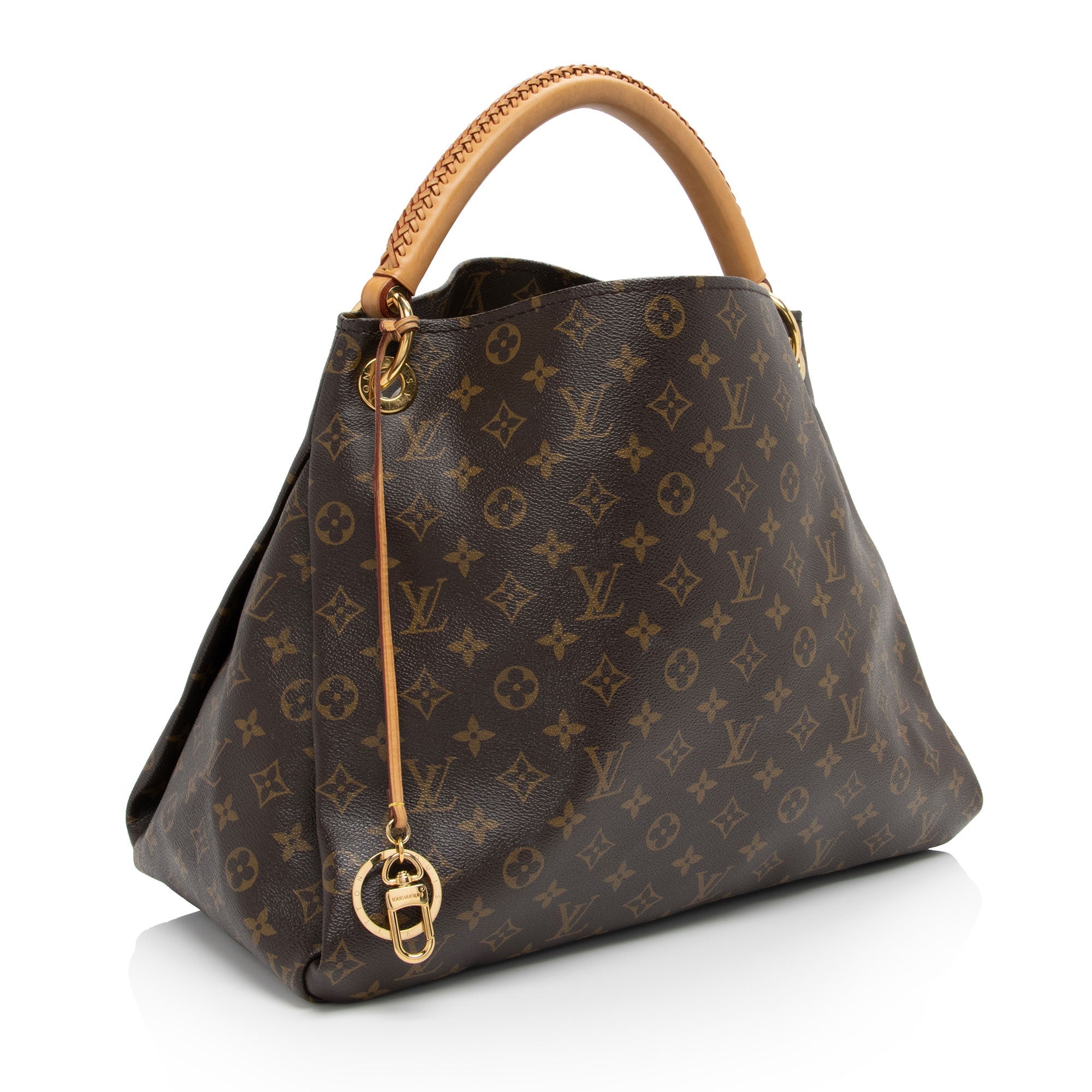 Louis Vuitton Monogram Canvas Artsy MM Shoulder Bag (SHF-pzaAol)