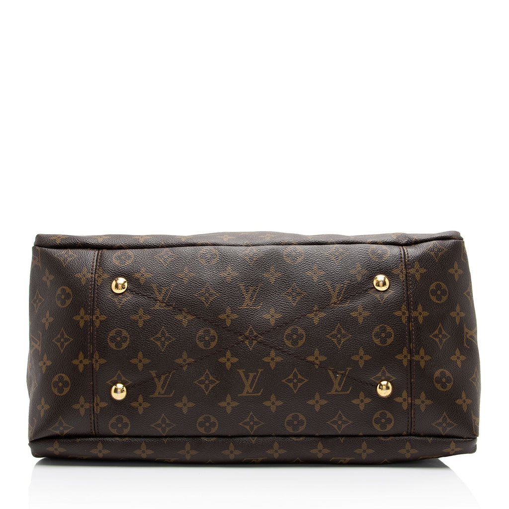 Louis Vuitton Monogram Canvas Artsy MM Shoulder Bag (SHF-l5o2Wv)