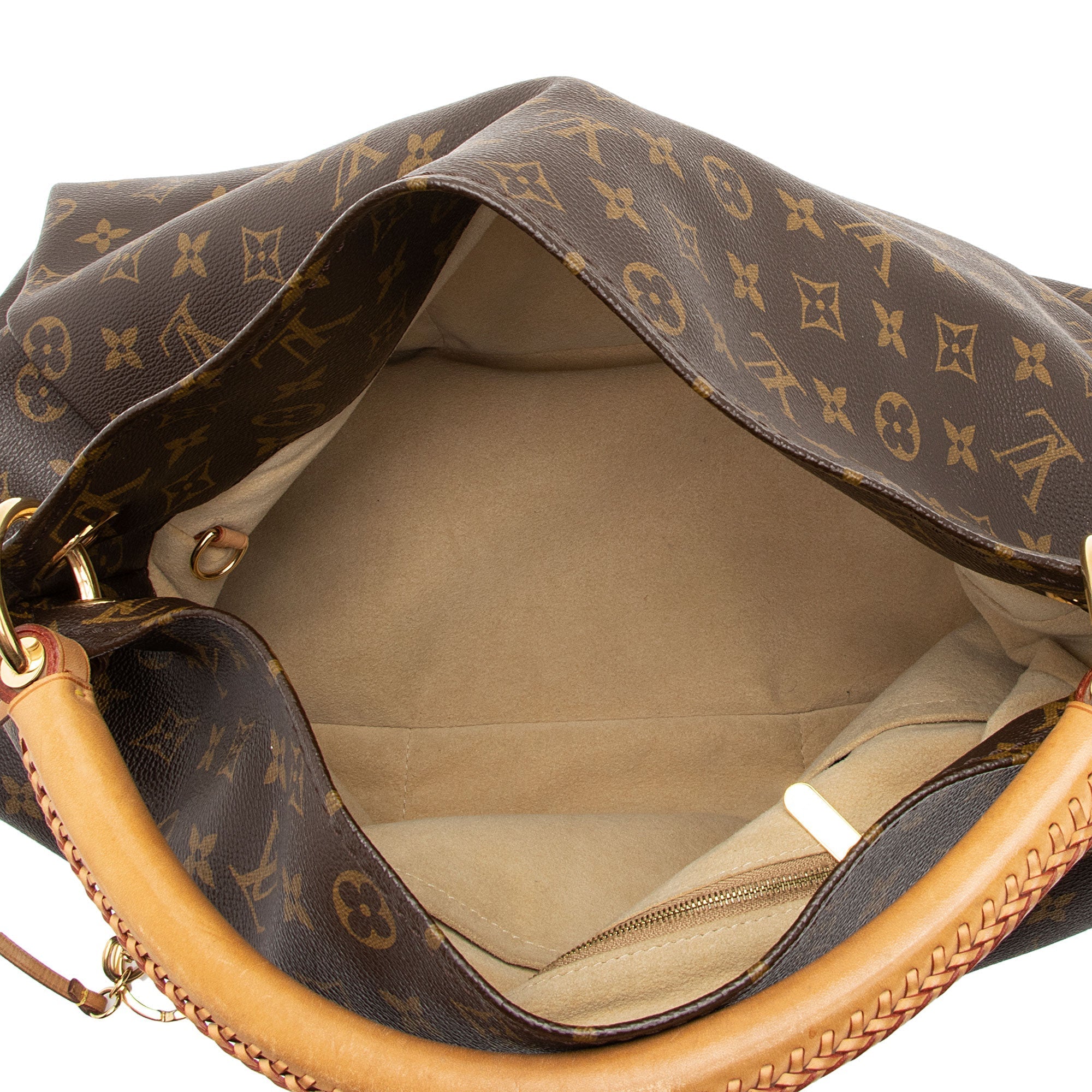 Louis Vuitton Monogram Canvas Artsy MM Shoulder Bag (SHF-l5o2Wv)