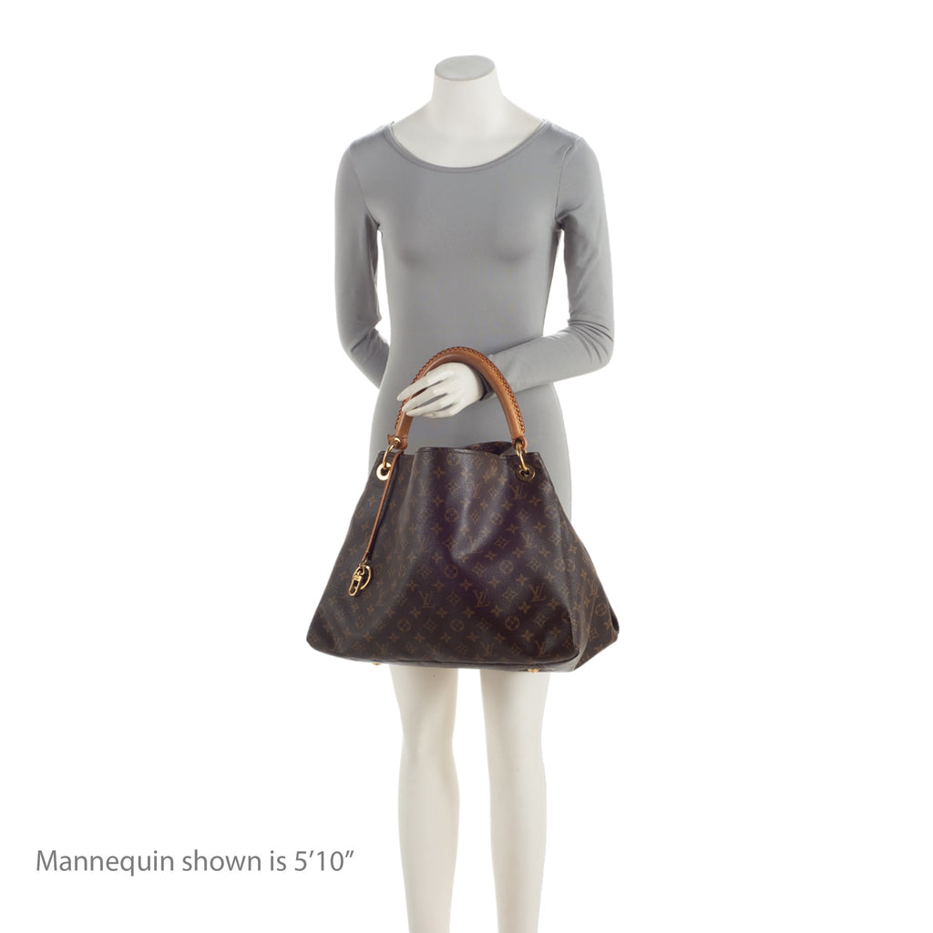 Louis Vuitton Monogram Canvas Artsy MM Shoulder Bag (SHF-l5o2Wv)