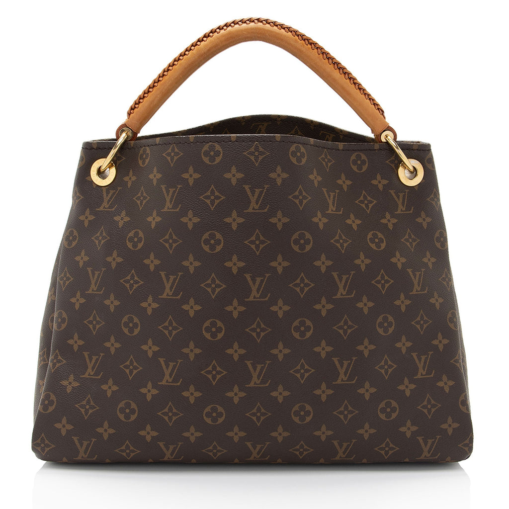 Louis Vuitton Monogram Canvas Artsy MM Shoulder Bag (SHF-GFV12H)