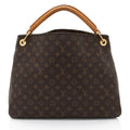 Louis Vuitton Monogram Canvas Artsy MM Shoulder Bag (SHF-GFV12H)