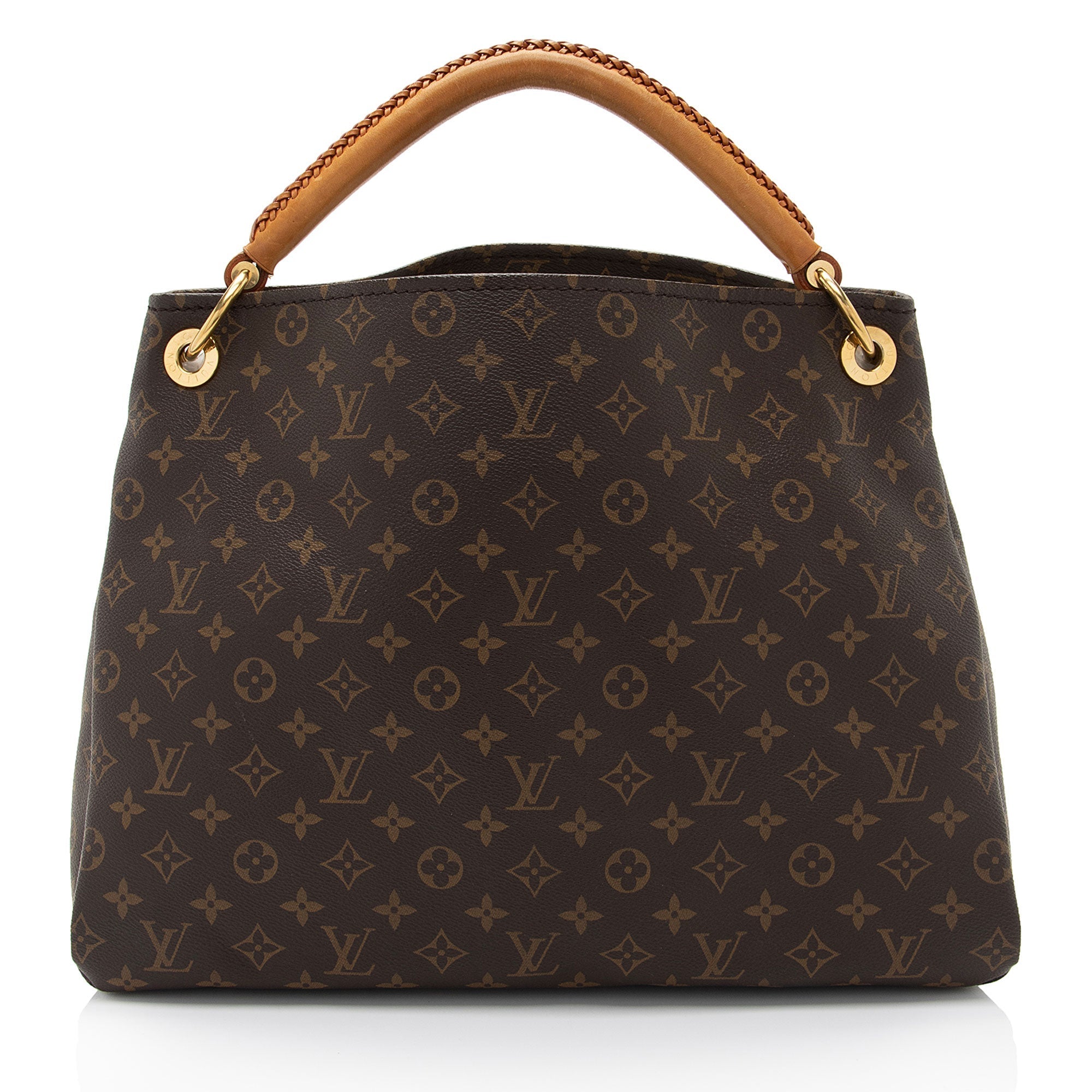 Louis Vuitton Monogram Canvas Artsy MM Shoulder Bag (SHF-GFV12H)