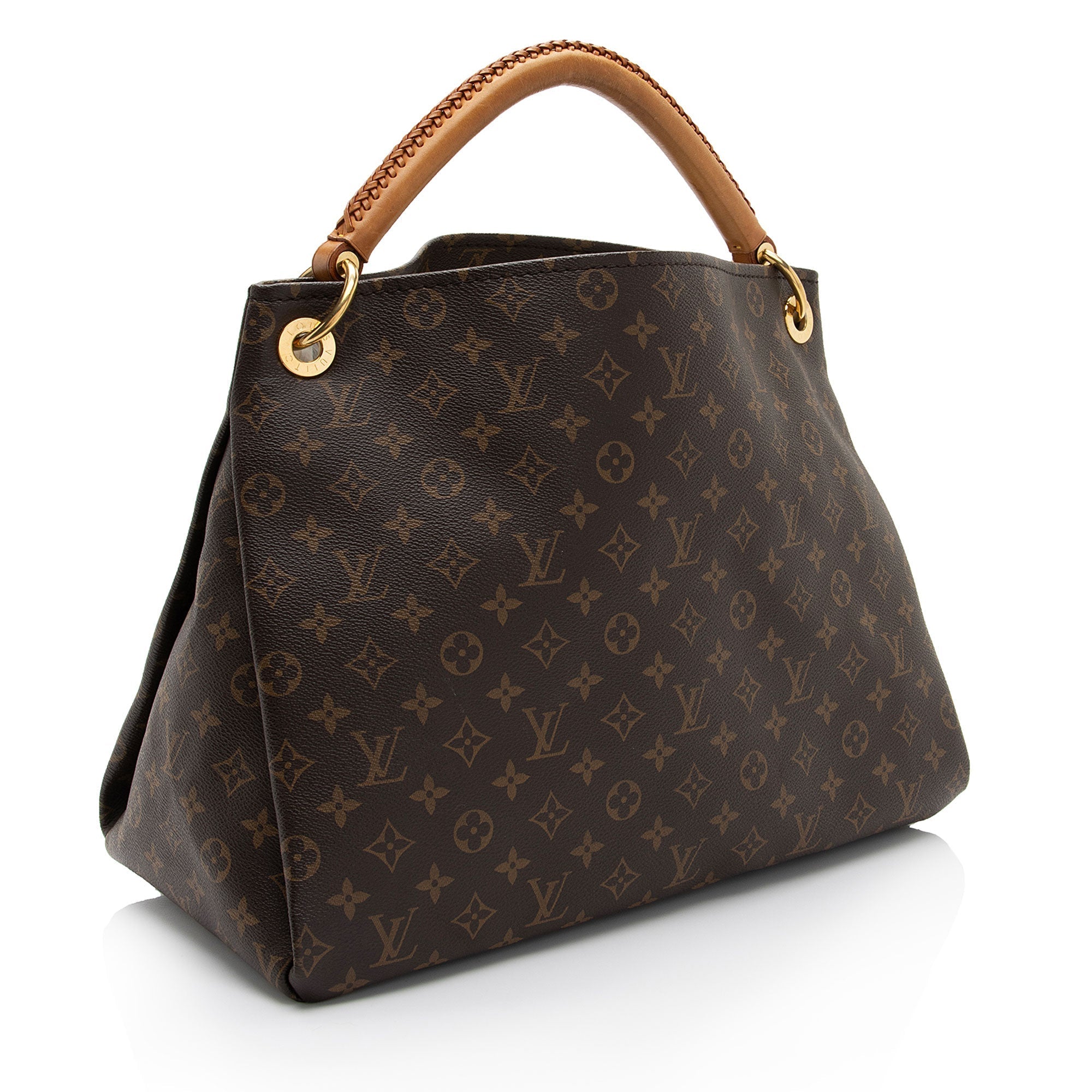 Louis Vuitton Monogram Canvas Artsy MM Shoulder Bag (SHF-GFV12H)