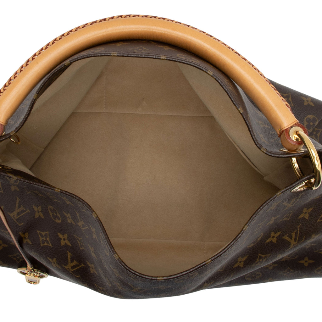 Louis Vuitton Monogram Canvas Artsy MM Shoulder Bag (SHF-sGWlCK)
