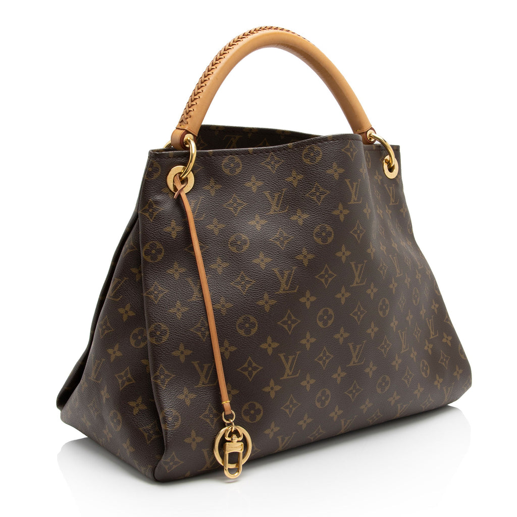 Louis Vuitton Monogram Canvas Artsy MM Shoulder Bag (SHF-sGWlCK)