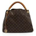 Louis Vuitton Monogram Canvas Artsy MM Shoulder Bag (SHF-yuO2Q5)