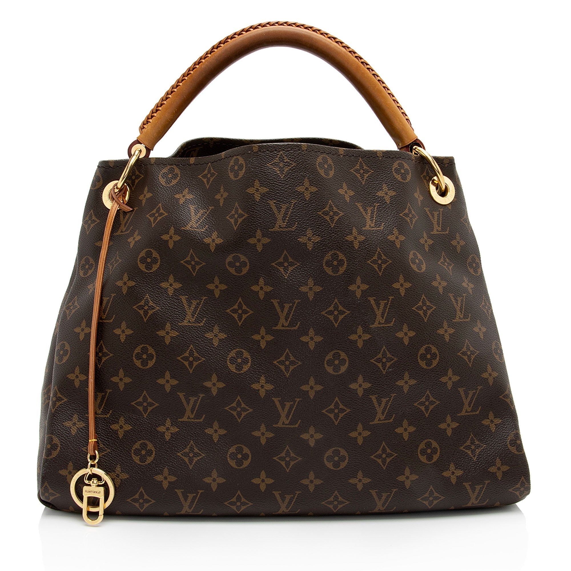 Louis Vuitton Monogram Canvas Artsy MM Shoulder Bag (SHF-yuO2Q5)