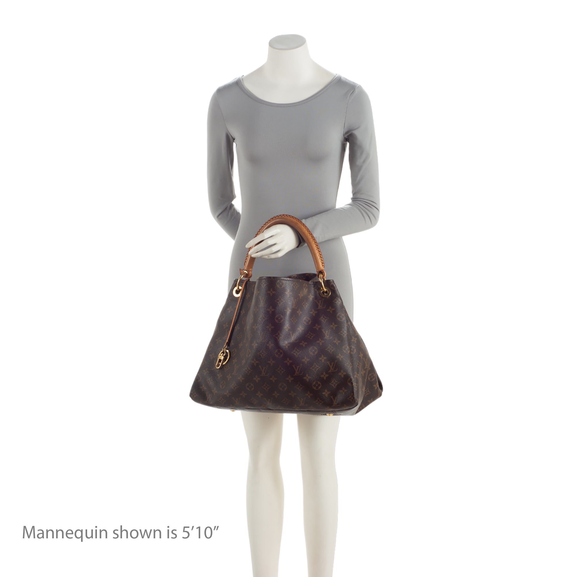 Louis Vuitton Monogram Canvas Artsy MM Shoulder Bag (SHF-yuO2Q5)