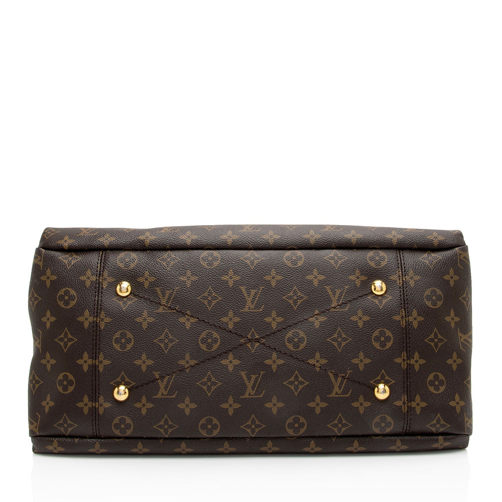 Louis Vuitton Monogram Canvas Artsy MM Shoulder Bag (SHF-r6ujFw)