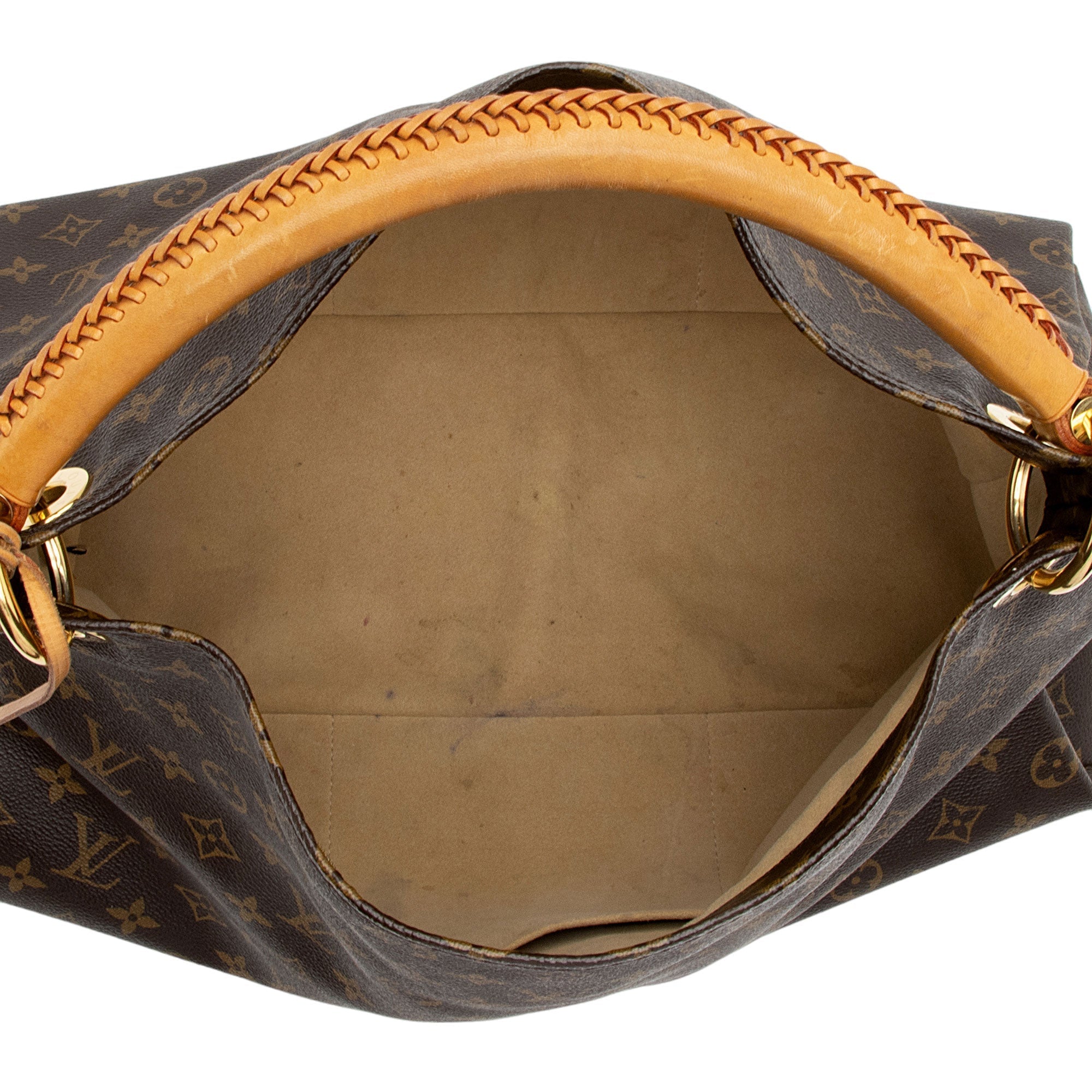 Louis Vuitton Monogram Canvas Artsy MM Shoulder Bag (SHF-r6ujFw)