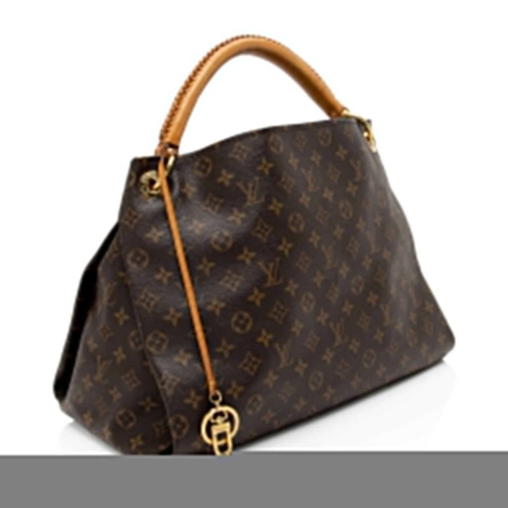 Louis Vuitton Monogram Canvas Artsy MM Shoulder Bag (SHF-r6ujFw)