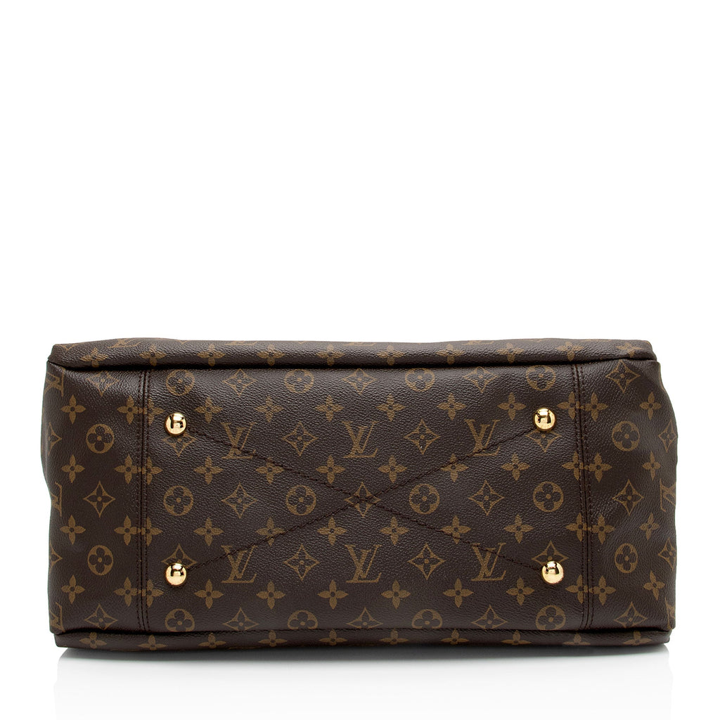 Louis Vuitton Monogram Canvas Artsy MM Shoulder Bag (SHF-5pi6hr)