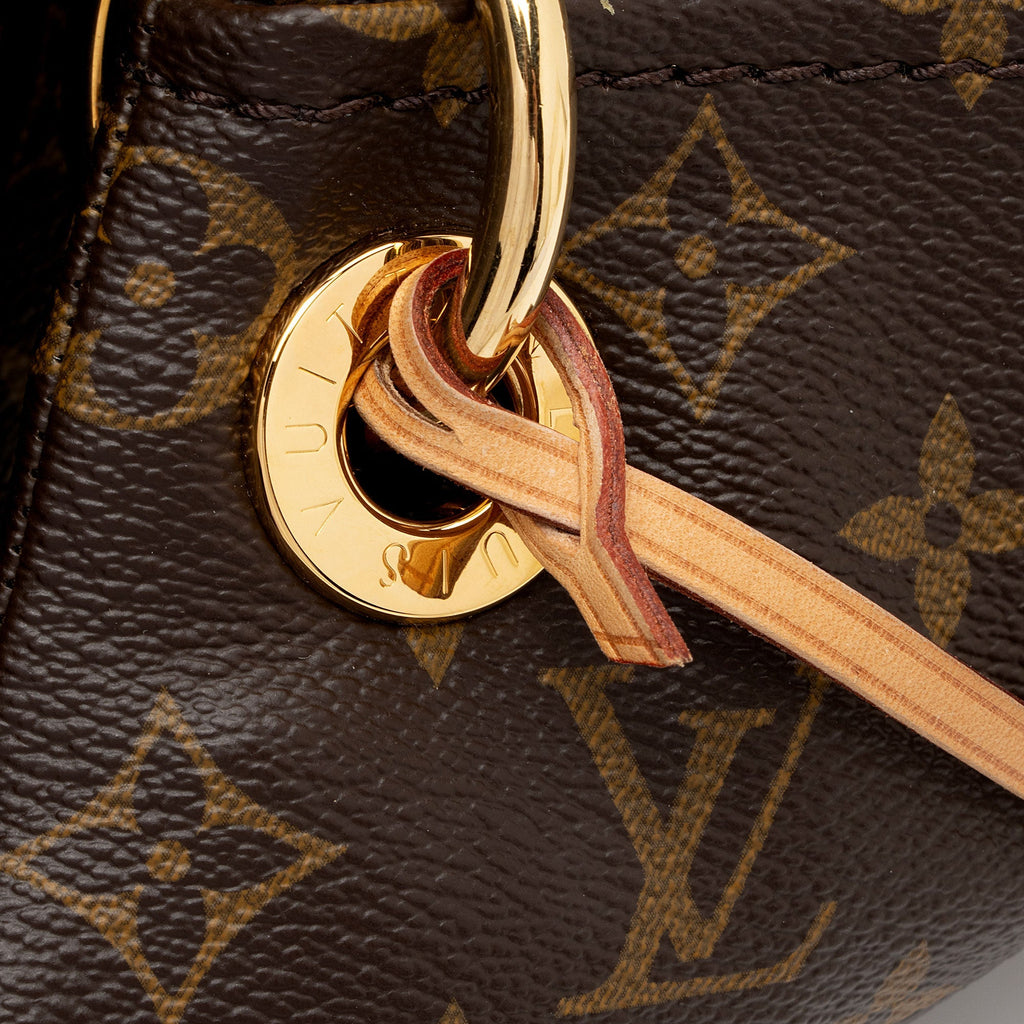 Louis Vuitton Monogram Canvas Artsy MM Shoulder Bag (SHF-5pi6hr)