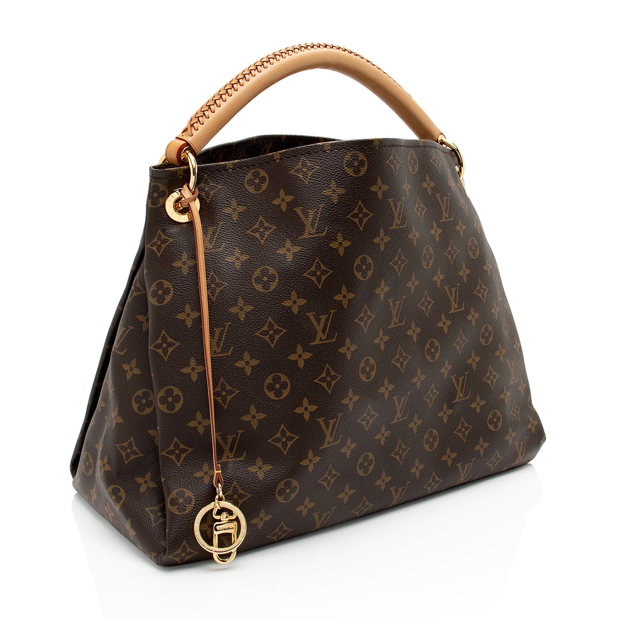 Louis Vuitton Monogram Canvas Artsy MM Shoulder Bag (SHF-5pi6hr)