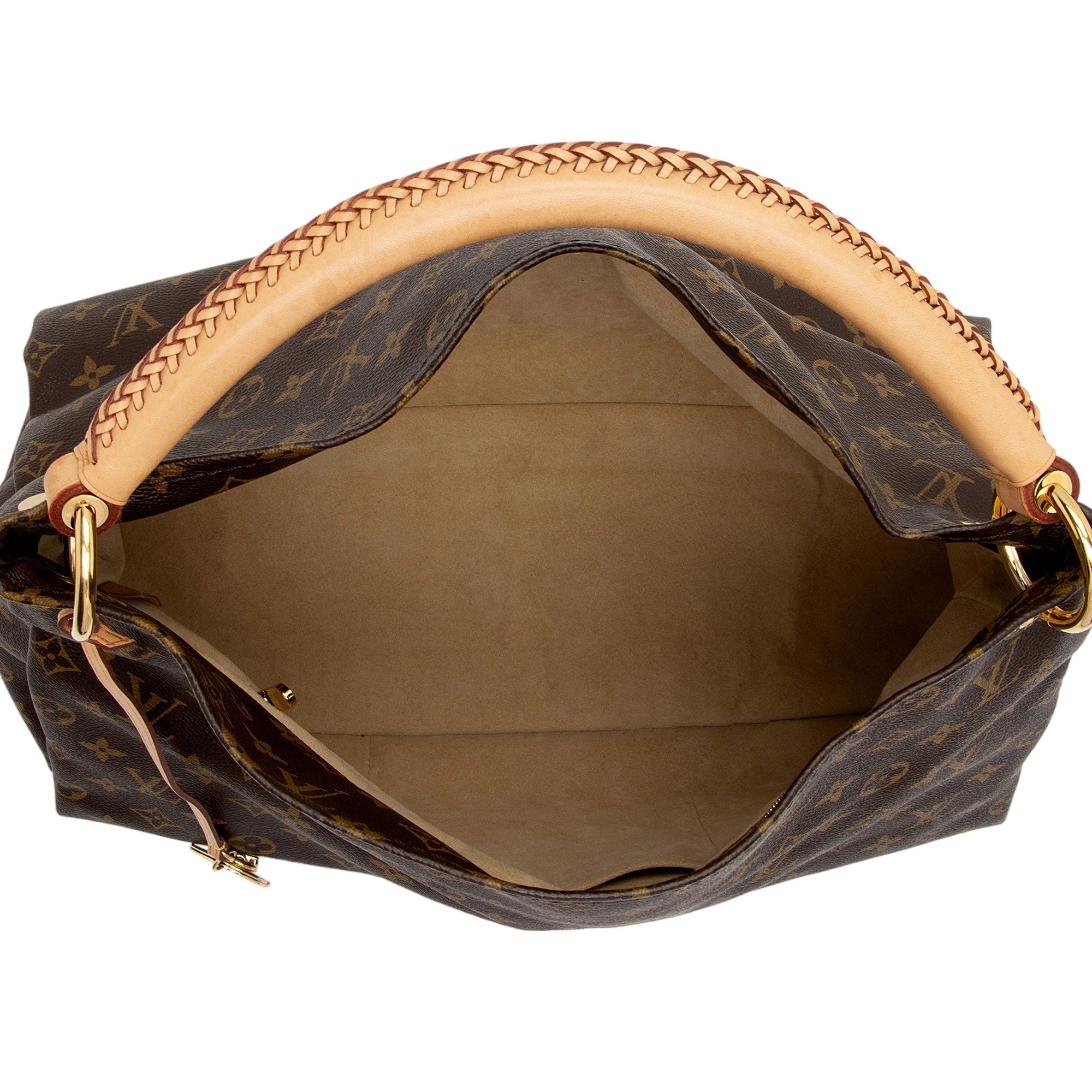 Louis Vuitton Monogram Canvas Artsy MM Shoulder Bag (SHF-iocugq)