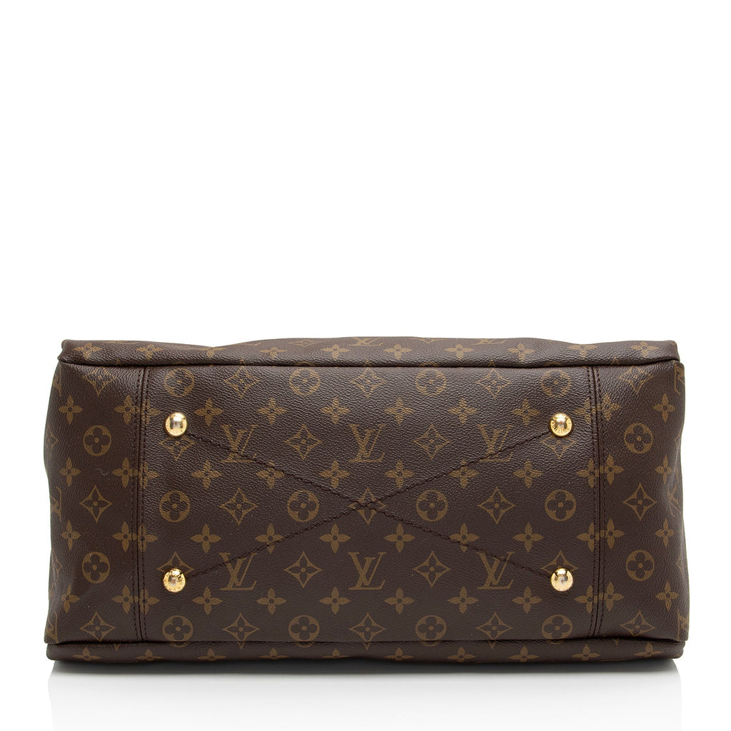 Louis Vuitton Monogram Canvas Artsy MM Shoulder Bag (SHF-FfYl36)