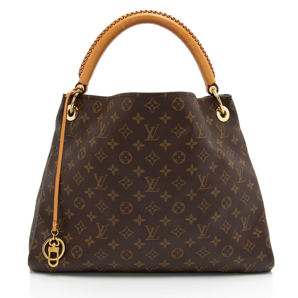 Louis Vuitton Monogram Canvas Artsy MM Shoulder Bag (SHF-FfYl36)