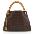 Louis Vuitton Monogram Canvas Artsy MM Shoulder Bag (SHF-FfYl36)