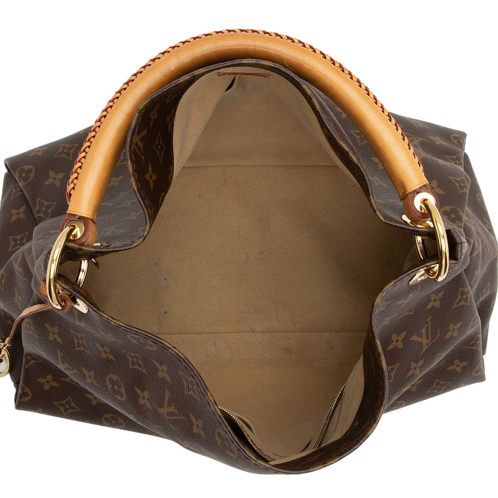 Louis Vuitton Monogram Canvas Artsy MM Shoulder Bag (SHF-FfYl36)