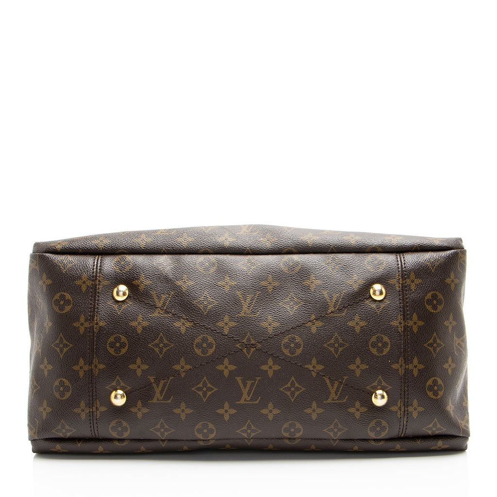 Louis Vuitton Monogram Canvas Artsy MM Shoulder Bag (SHF-Xnlfsn)