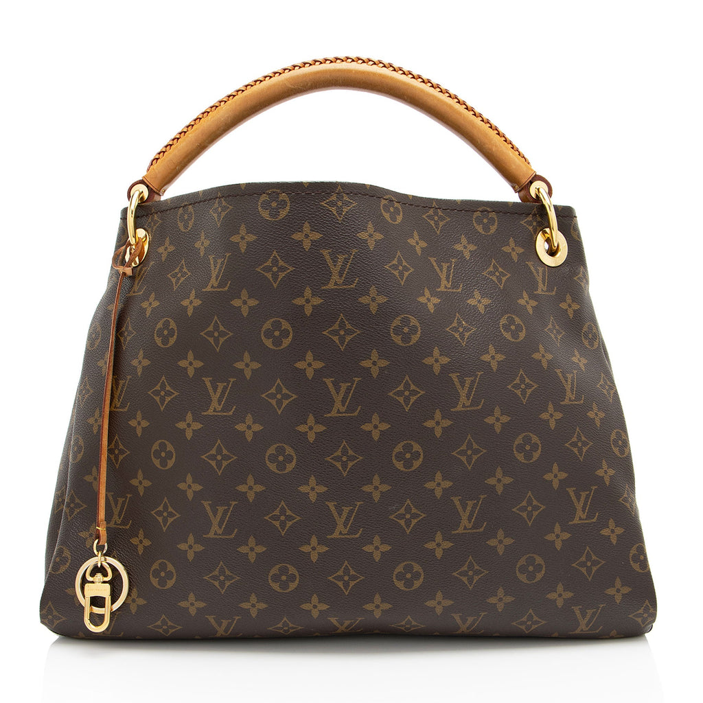 Louis Vuitton Monogram Canvas Artsy MM Shoulder Bag (SHF-Xnlfsn)