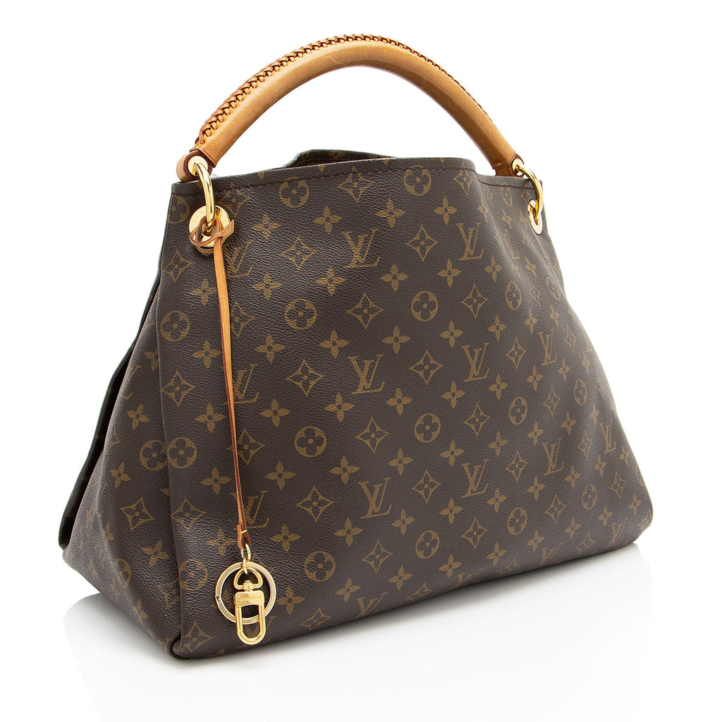 Louis Vuitton Monogram Canvas Artsy MM Shoulder Bag (SHF-Xnlfsn)