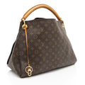 Louis Vuitton Monogram Canvas Artsy MM Shoulder Bag (SHF-Xnlfsn)