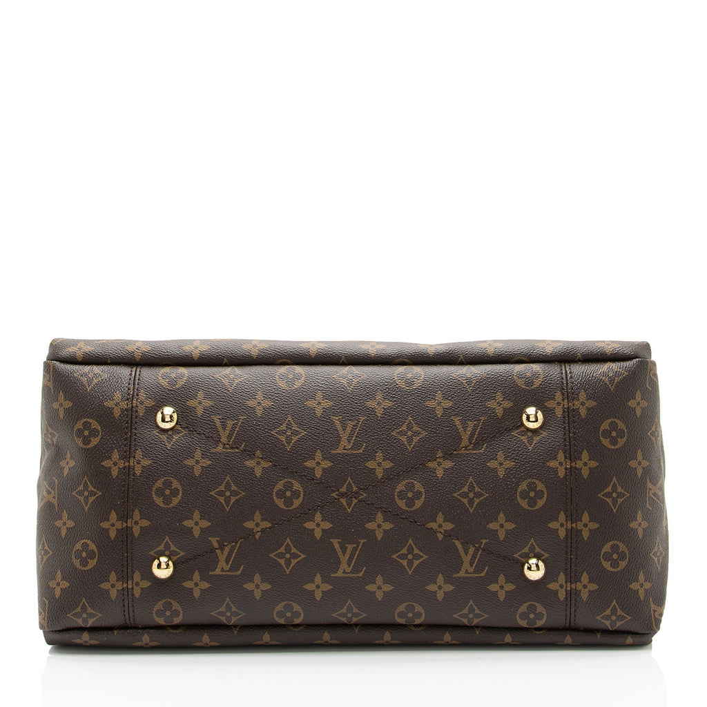 Louis Vuitton Monogram Canvas Artsy MM Shoulder Bag (SHF-VBulIB)