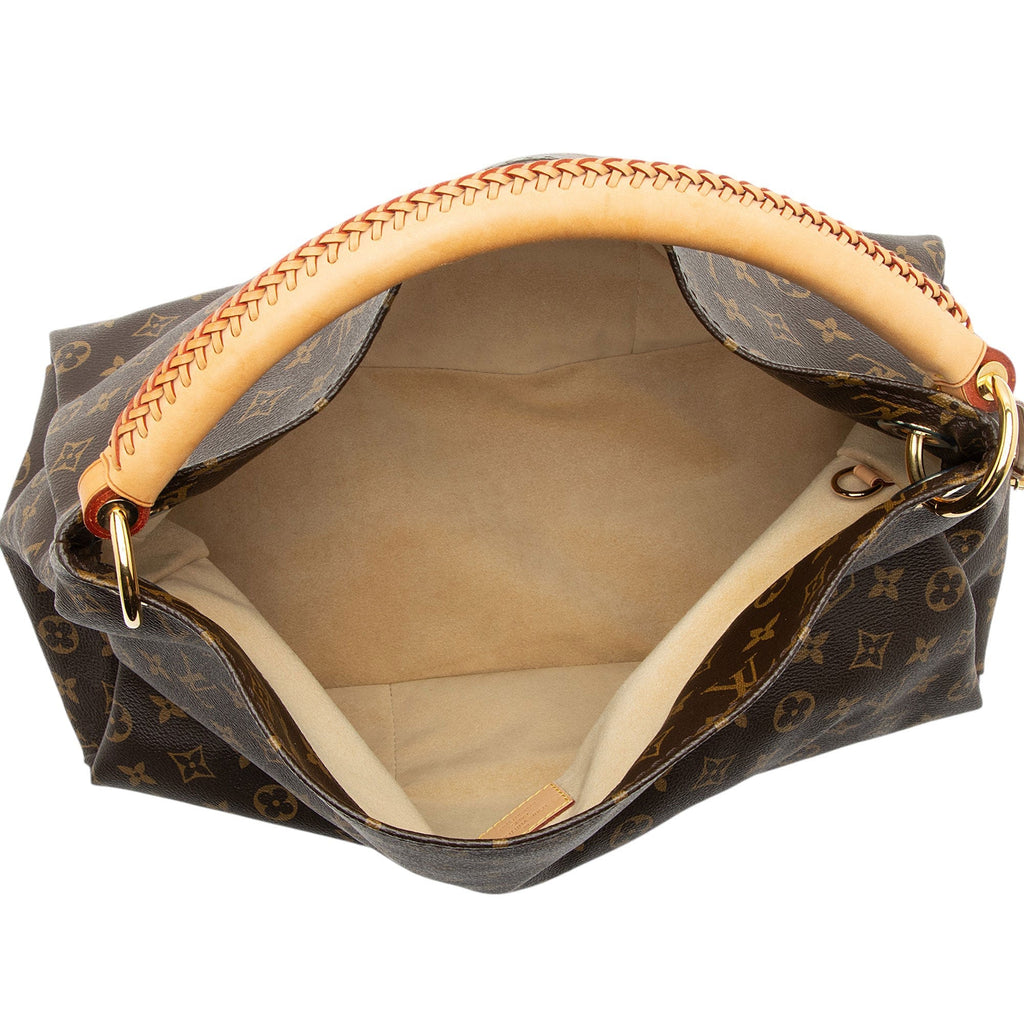 Louis Vuitton Monogram Canvas Artsy MM Shoulder Bag (SHF-VBulIB)