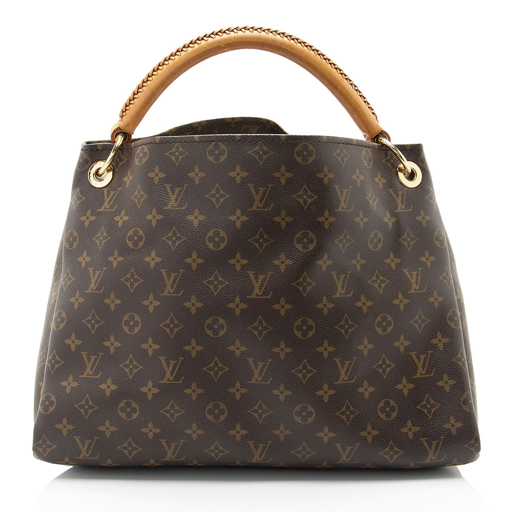 Louis Vuitton Monogram Canvas Artsy MM Shoulder Bag (SHF-owdtzI)