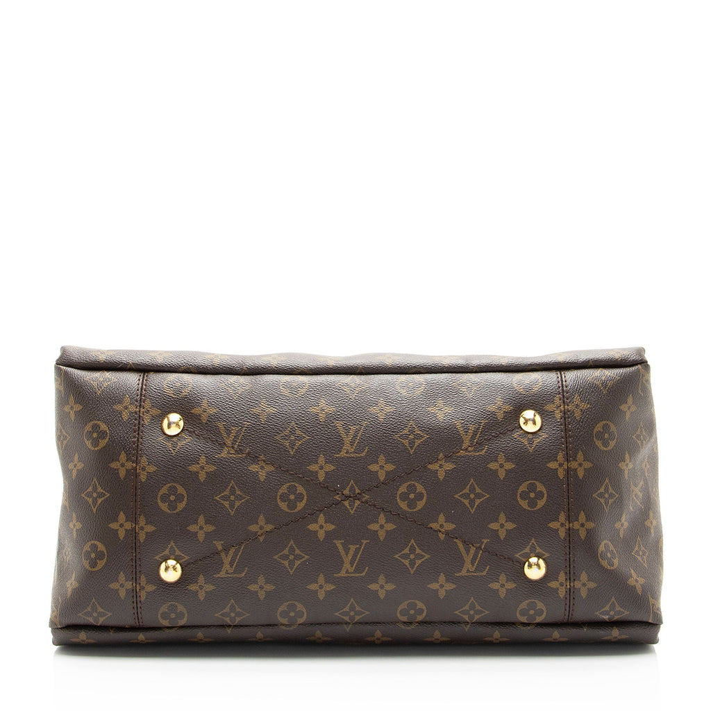 Louis Vuitton Monogram Canvas Artsy MM Shoulder Bag (SHF-owdtzI)