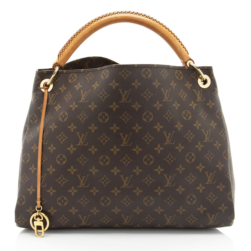 Louis Vuitton Monogram Canvas Artsy MM Shoulder Bag (SHF-owdtzI)