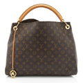 Louis Vuitton Monogram Canvas Artsy MM Shoulder Bag (SHF-owdtzI)