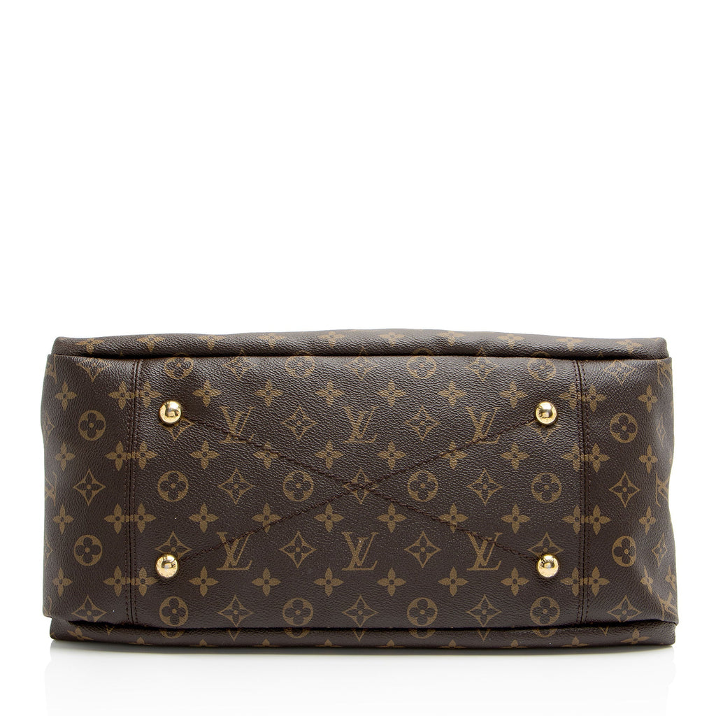 Louis Vuitton Monogram Canvas Artsy MM Shoulder Bag (SHF-nX826x)