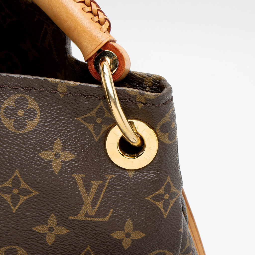 Louis Vuitton Monogram Canvas Artsy MM Shoulder Bag (SHF-nX826x)