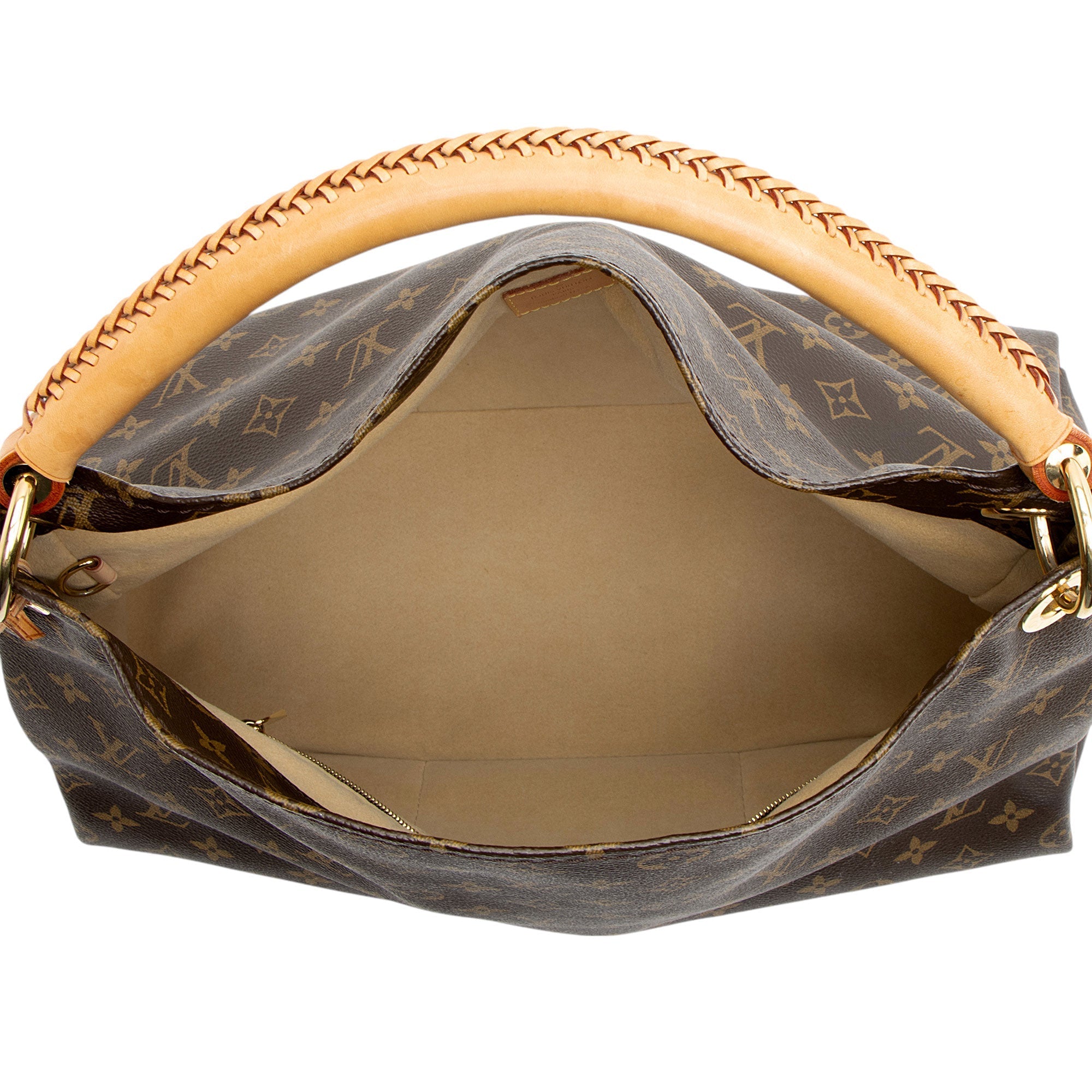 Louis Vuitton Monogram Canvas Artsy MM Shoulder Bag (SHF-nX826x)