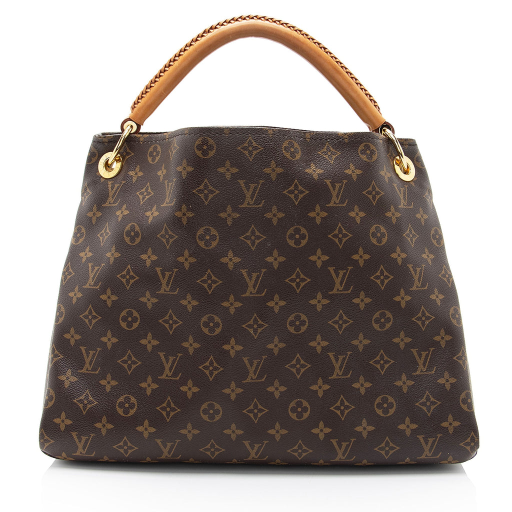 Louis Vuitton Monogram Canvas Artsy MM Shoulder Bag (SHF-giE8eU)