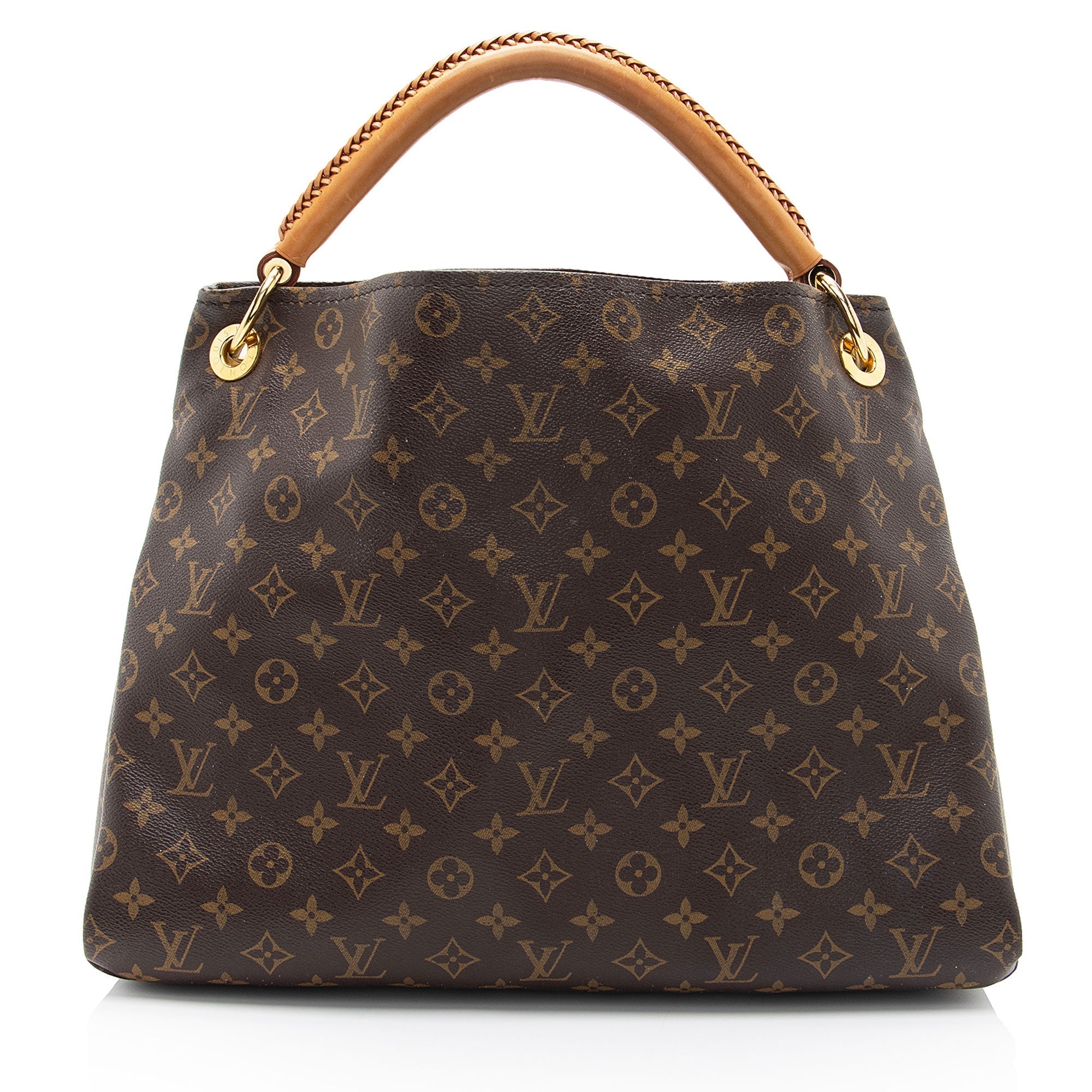 Louis Vuitton Monogram Canvas Artsy MM Shoulder Bag (SHF-giE8eU)
