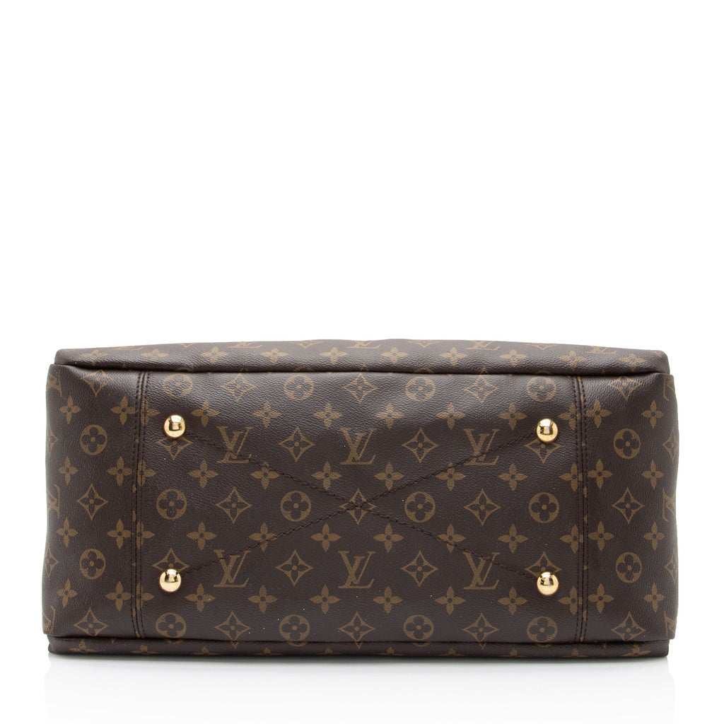 Louis Vuitton Monogram Canvas Artsy MM Shoulder Bag (SHF-giE8eU)