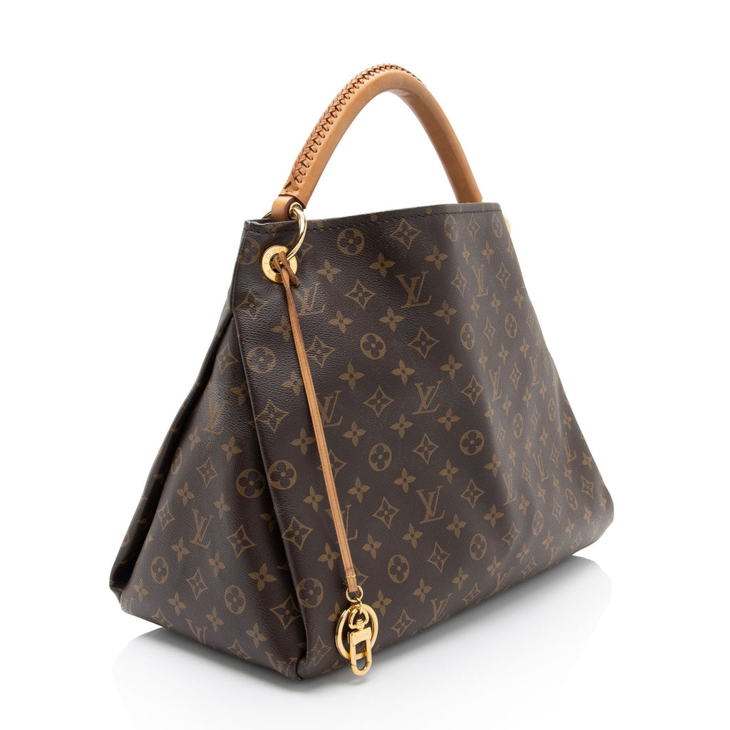 Louis Vuitton Monogram Canvas Artsy MM Shoulder Bag (SHF-giE8eU)