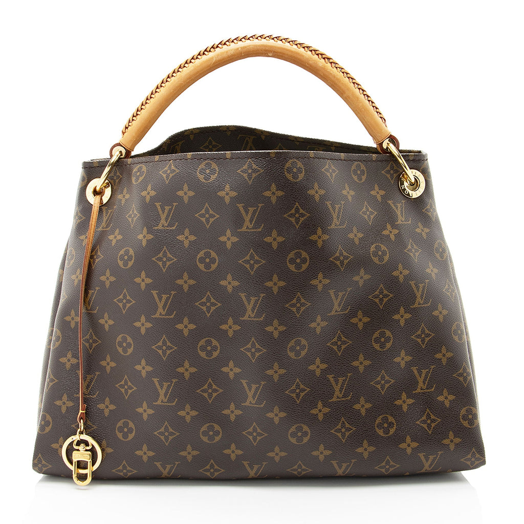 Louis Vuitton Monogram Canvas Artsy MM Shoulder Bag (SHF-2ApfxT)