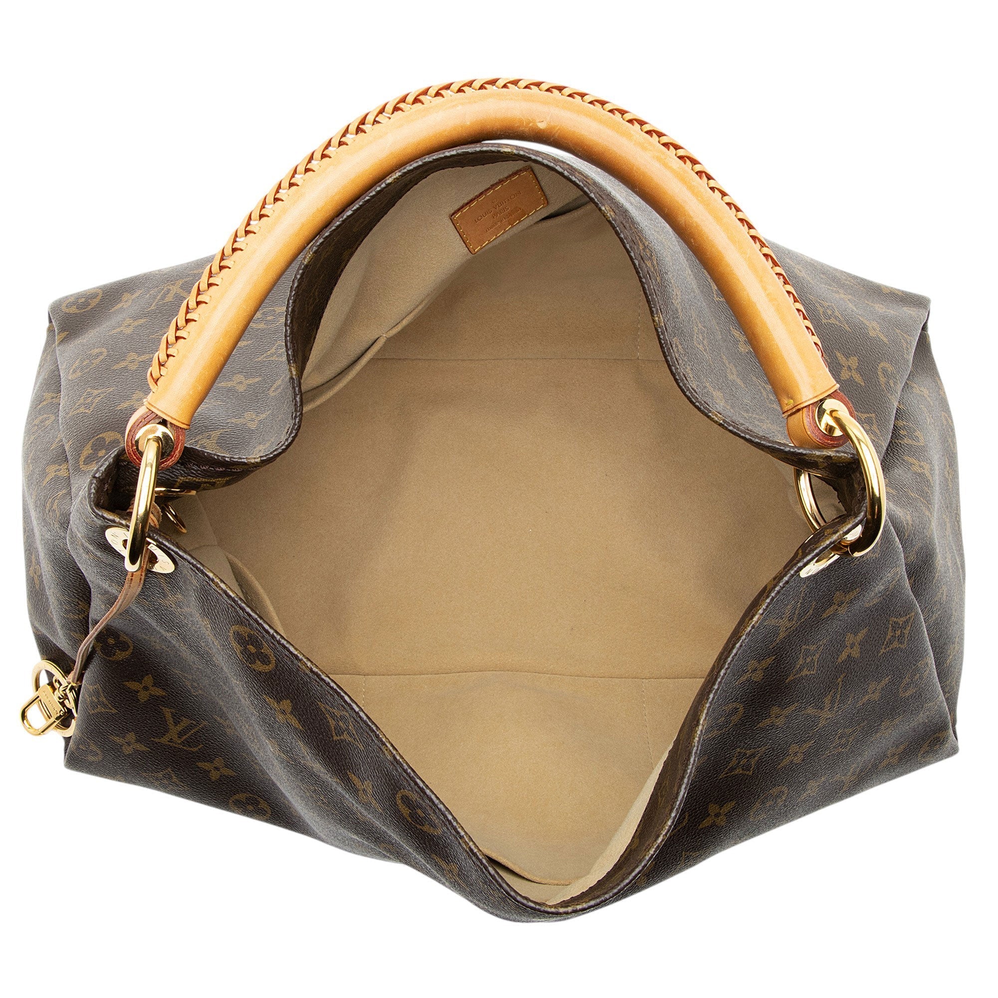 Louis Vuitton Monogram Canvas Artsy MM Shoulder Bag (SHF-2ApfxT)