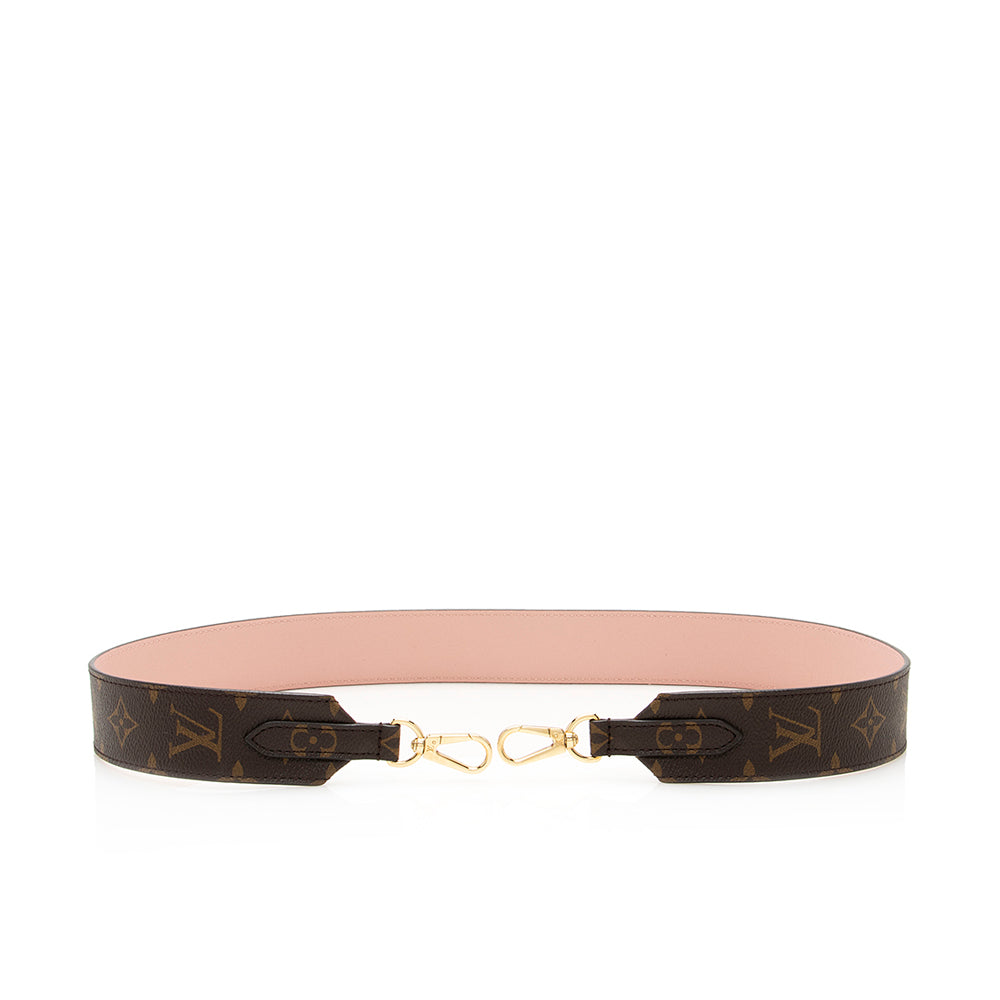 Louis Vuitton Monogram Canvas Bandouliere Shoulder Strap (SHF-20273)